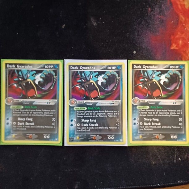 Dark Gyarados Collection Pokémon Cards