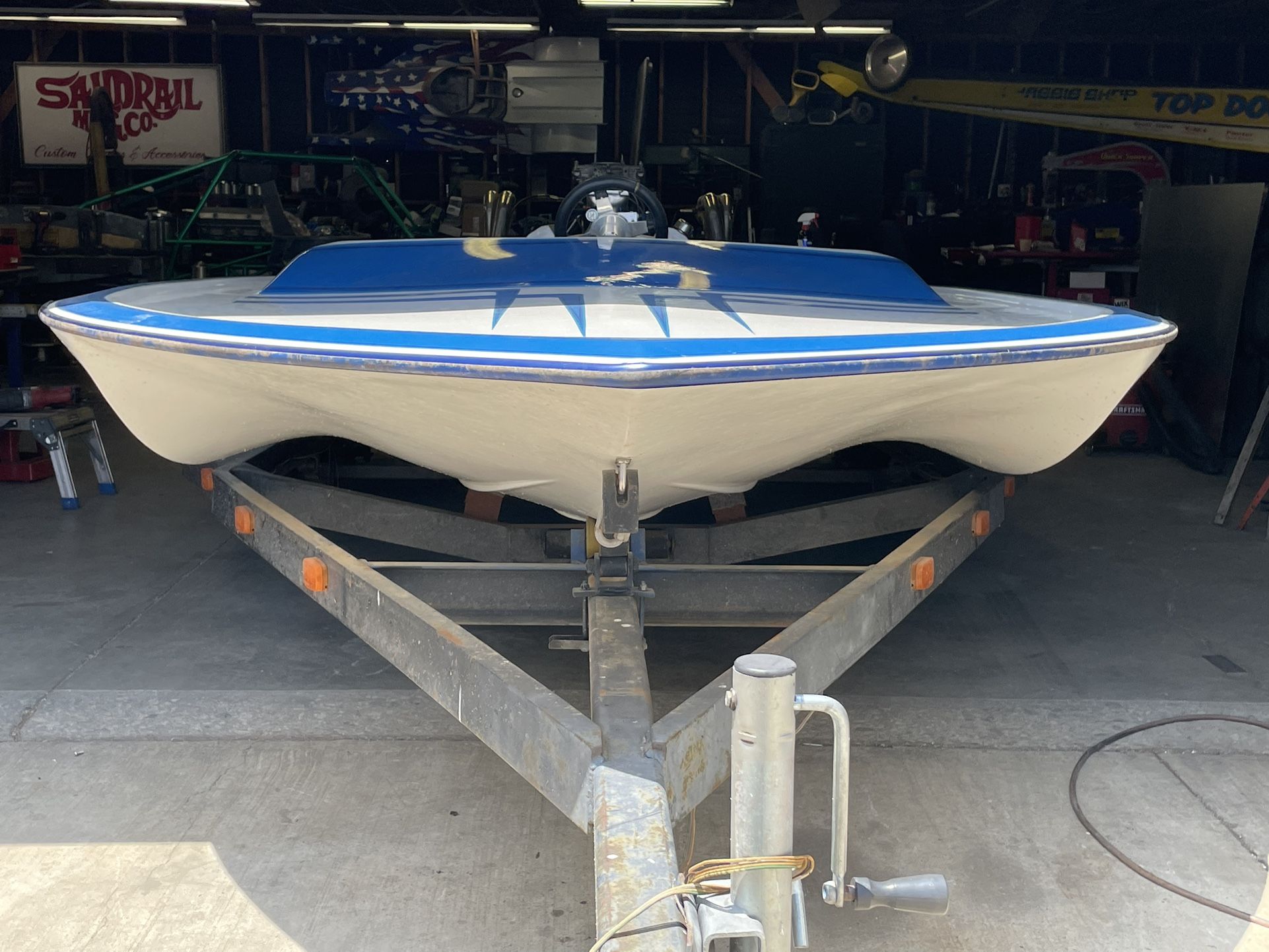Tx 19 Youngblood Gullwing Jet Boat River Boat Cp California Performance