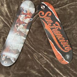 SF Giants Skateboard Decks - OBO