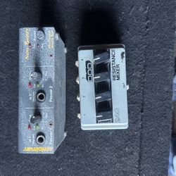 DOD Resistance Mixer & Midiman Audio Buddy 