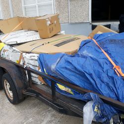 Trailer Full Of New Car Parts