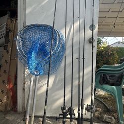 Fishing Poles And Nets