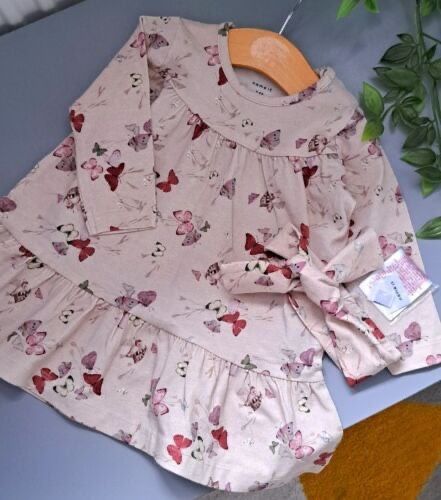 Baby Girl 3-6 Months BNWT Name It Supersoft Dress Set