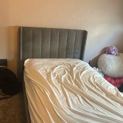 Bed Frame And Mattress Twin 
