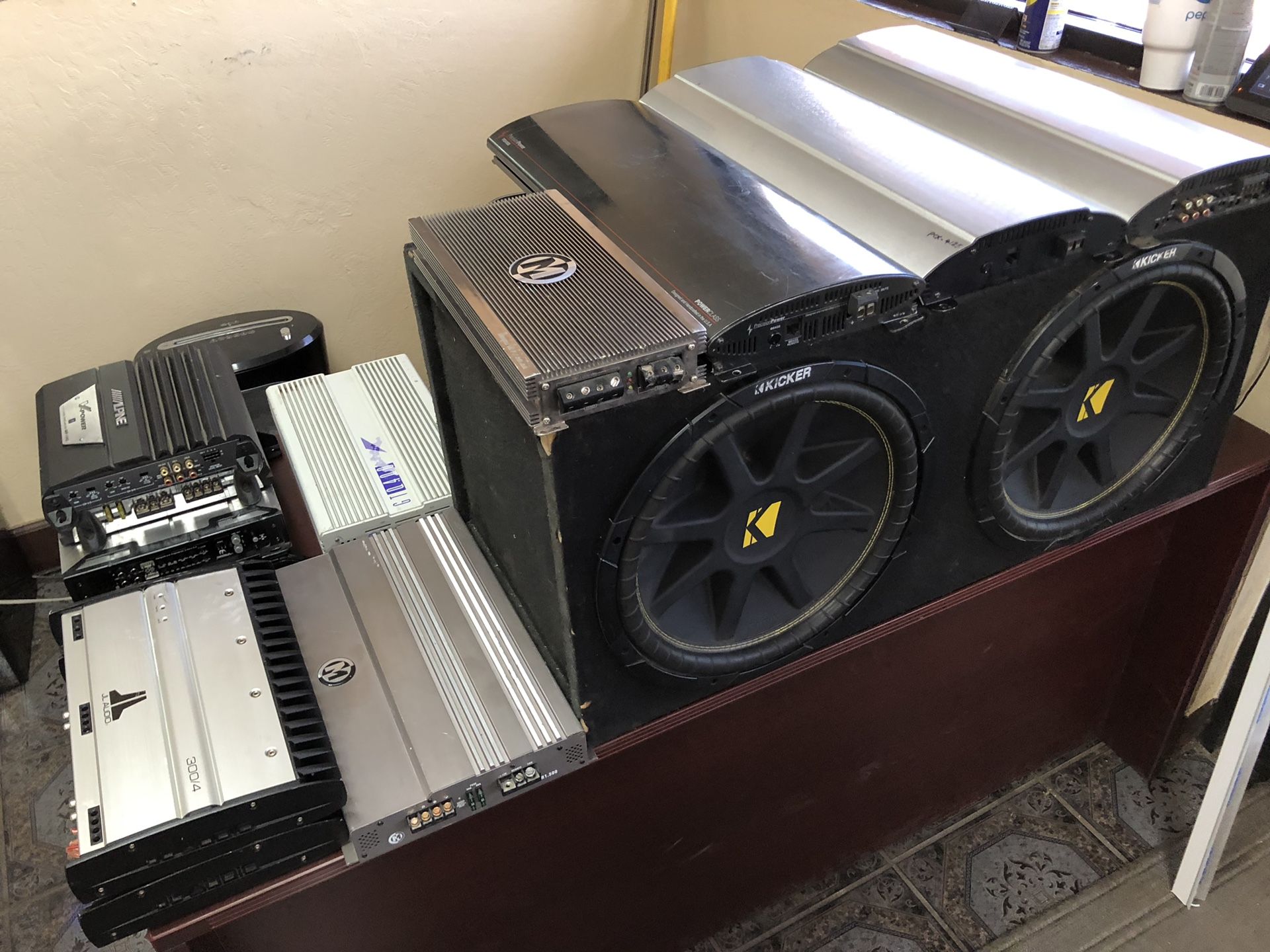 TONS OF CAR AUDIO EQUIPMENT for Sale in Phoenix, AZ OfferUp
