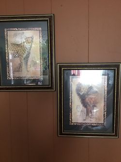 Par de cuadros de Home lnteriors