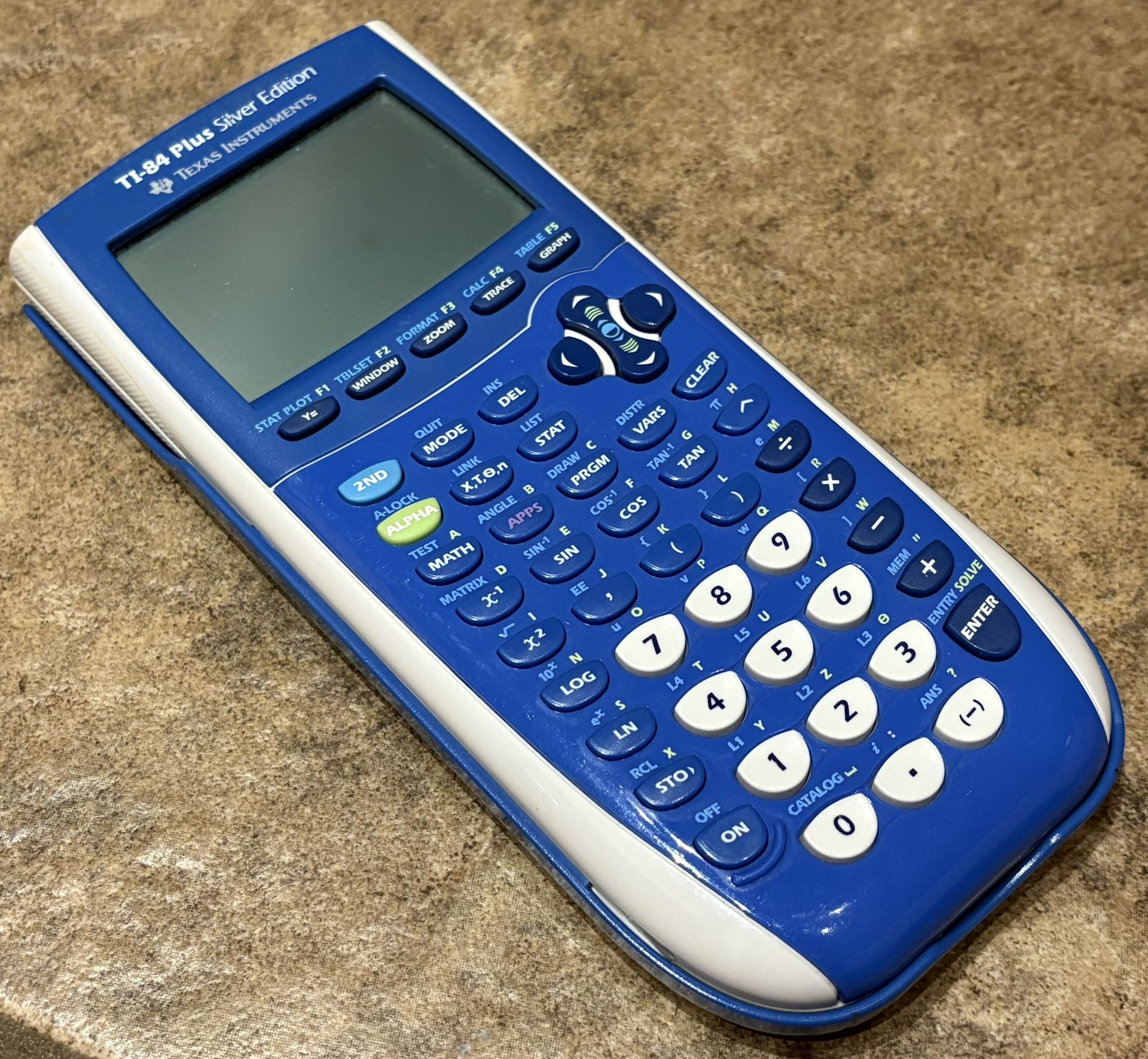 Texas Instruments TI-84 Plus Silver Edition Graphing Calculator 
