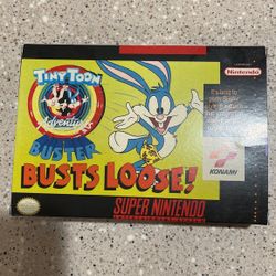 Tiny Toons Buster Busts Loose Super NES