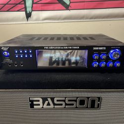 Amp And Tower For Dj Setup