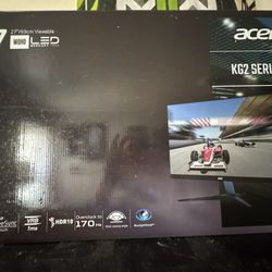 Acer - Nitro KG272U Pbmiipx 27" LED WQHD FreeSync Gaming Monitor (HDMI, DP) - Black 1440p