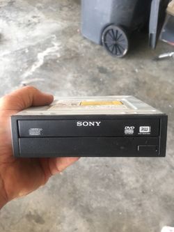 Sony cd/dvd recorder player drive