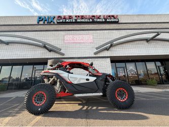 Can am Maverick Wheels Tires Audio Lights Accessories triple X seats street-legal kits  steering. Wheel. Kits UTV SXS (We Finance)