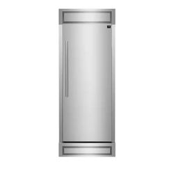 Forno Maderno 28 in. Convertible Refrigerator Right Swing with Decorative Grill, Stainless Steel 32 in. W