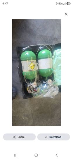 Portable oxygen system brand new