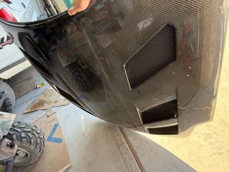 Slightly Damaged 2003-2006 Nissan 350z Carbon Fiber Hood K2 Industries