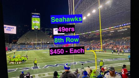 Seahawks 49ers Tickets