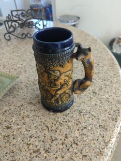 Vintage Mug Gerzit Hunting Fox