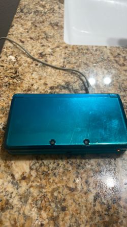 Nintendo 3DS aqua blue