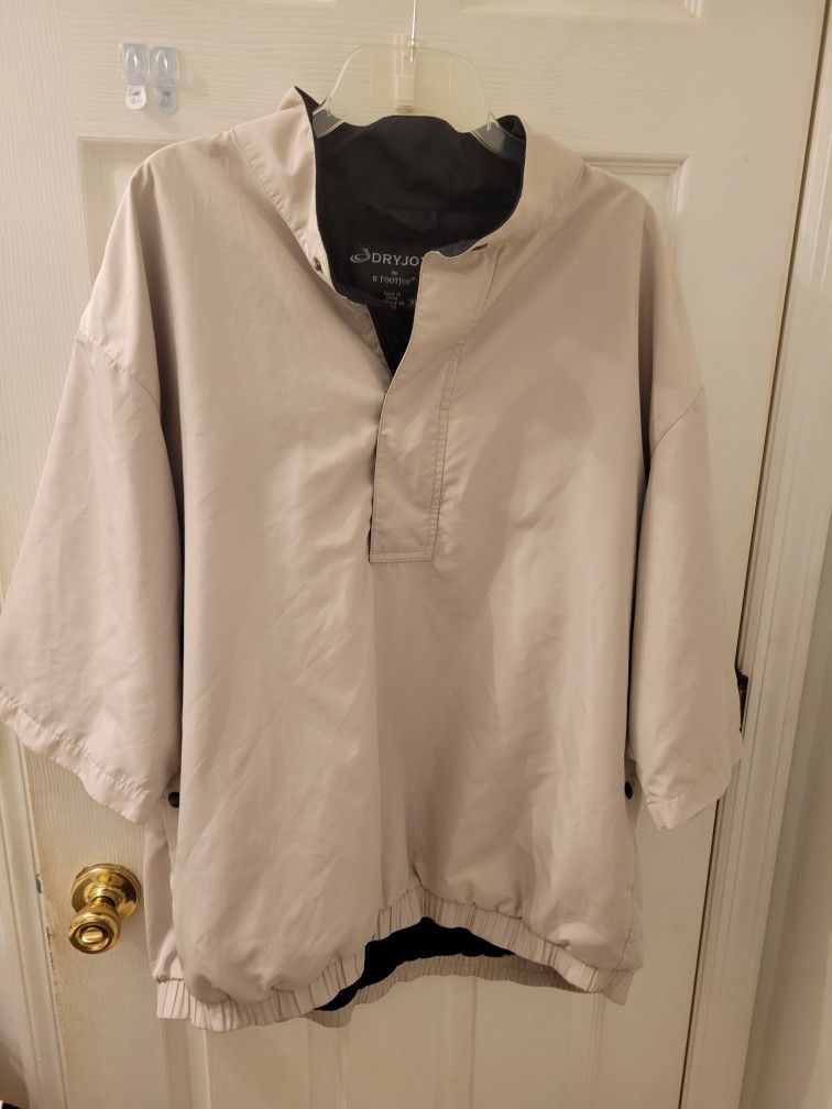 Golf jacket- dryjoys by footjoy golf jacket mens size extra large