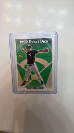 1993 Topps Derek Jeter 1992 Draft Pick Rookie Card