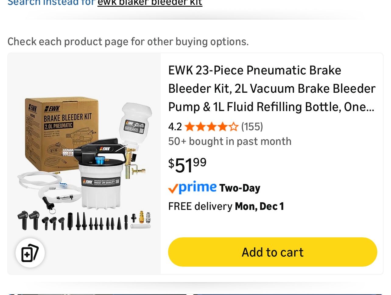Brake Bleeder Kit