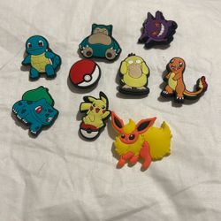 New Pokémon Croc Charms 
