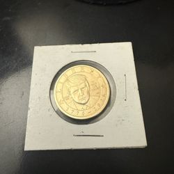 Trump Mint $100 Coin Bag With Privy Included
