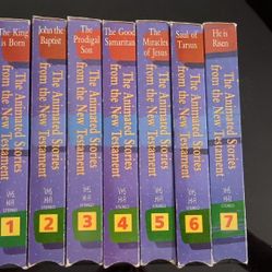 Animated Bible Stories From The New Testament (VHS)