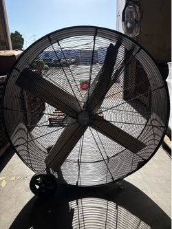 Large floor fan