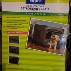 Indoor/Outdoor 36 In. Portable Crate 