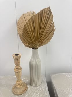 Candle Holder And Vase