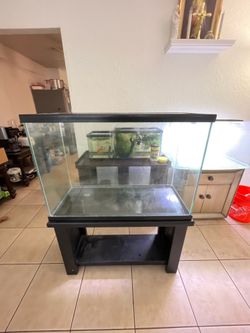 60 gal tank with stand