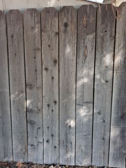 Fence panel  redwood