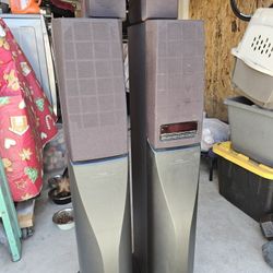 Sony Sorround System With Stand Up Speakers Very Powerful$65