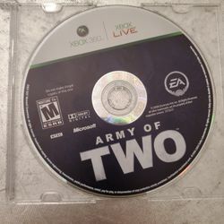 Army of two for xbox 360 video game