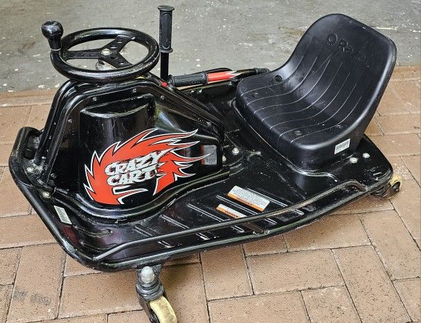 Razor Crazy Cart DLX - 24V Electric Drfting Go Kart