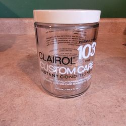 Vintage Clairol Jar, Bottle 