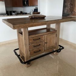 Kitchen Island High Top Table