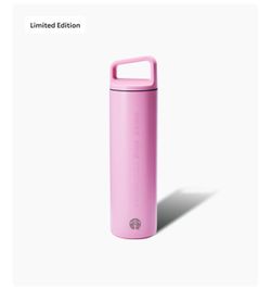 Starbucks 20oz pink drink stainless steel tumblr