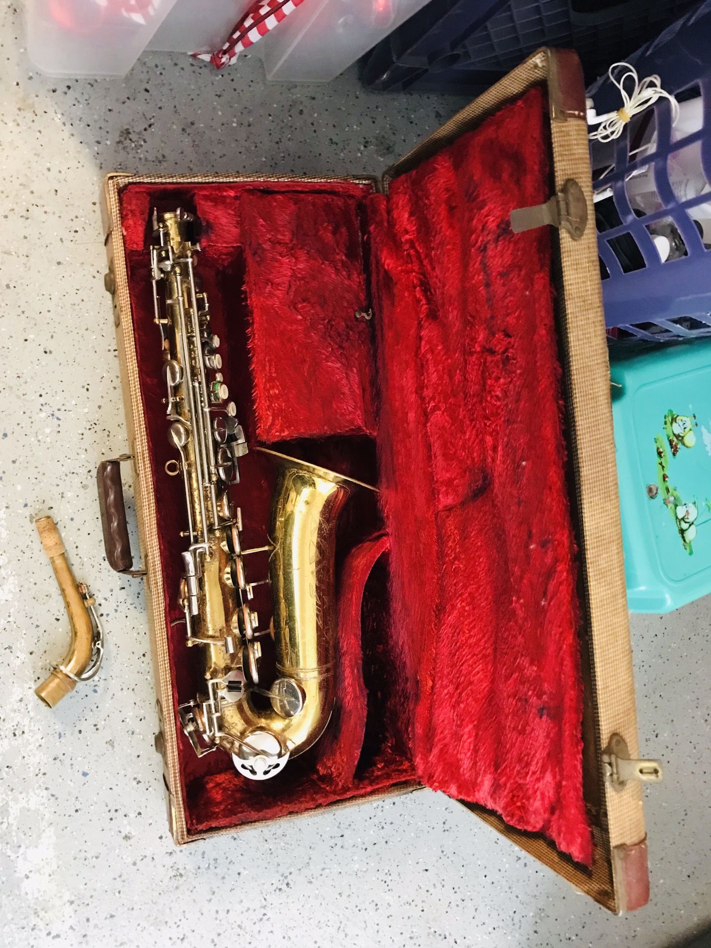 Alexander alto saxophone vintage