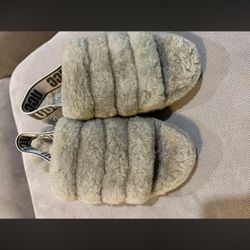 Green UGG Slides