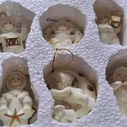 Department 56 snow babies set of 6