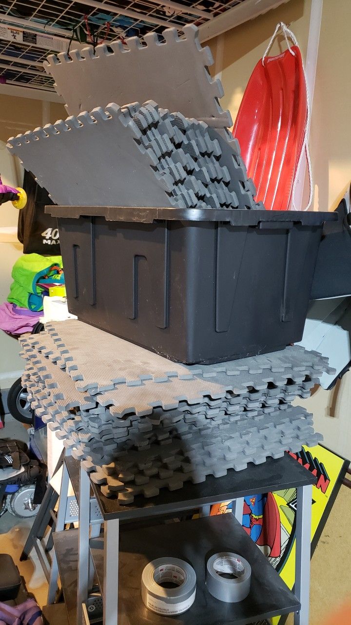 Rubber Gym Floor Squares FREE