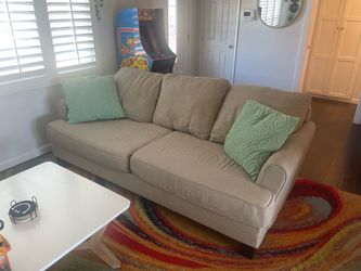 Beige Couch Sofa