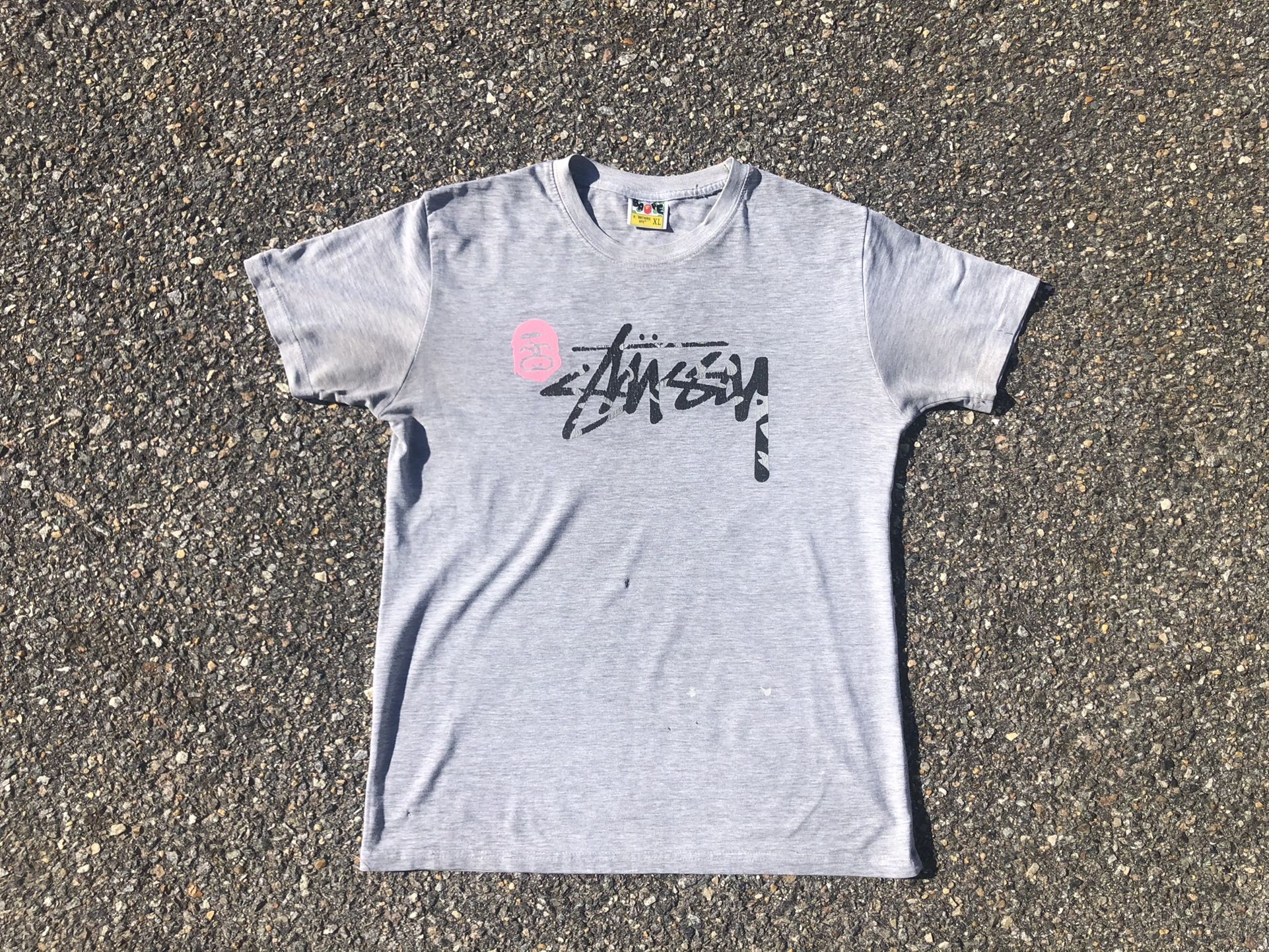 Bape x Stussy Shark Tee 