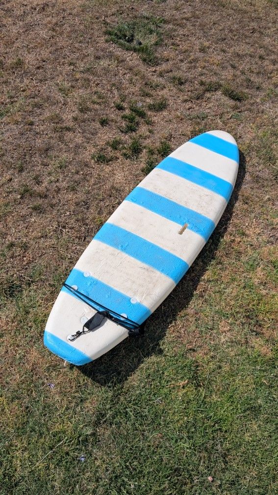 6'0 Softop Surfboard Beginner Foamy Wavestorm