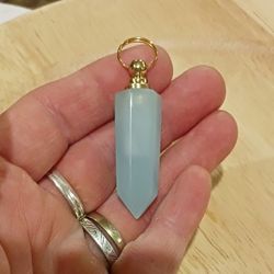 Green Aventurine Perfume Bottle Pendant 