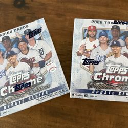 2022 Topps Chrome Update Sapphire Edition Baseball Factory Sealed Box