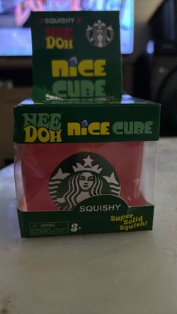 Nee Doh Nice Cube Starbucks Squishy Toy