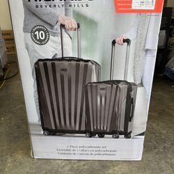 Ricardo Beverly Hills 2-Piece Hardside Luggage Set – Used